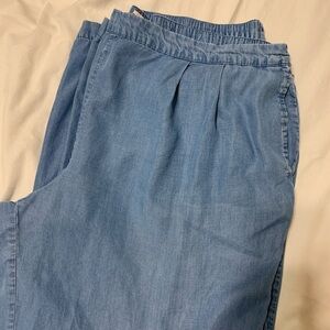 Light Wash Chambray pants
